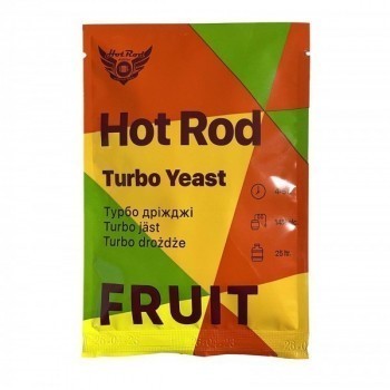 Спиртовые дрожжи Hot Rod Fruit турбо  на 25 л для фруктовых браг