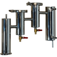 Міні колона 2 дюйма з 2 сухопарниками та охолоджувачем