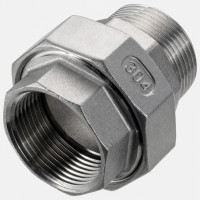 Муфта-американка нержавіюча ВР/НР 1/4″ DN8 AISI 304