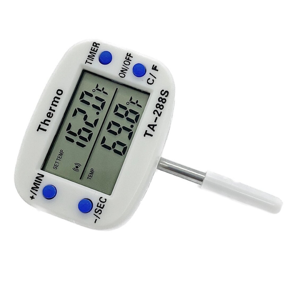 Термометр короткий поворотний цифровий зі звуковим сигналом, ТА-288s-к ПАКЕТ