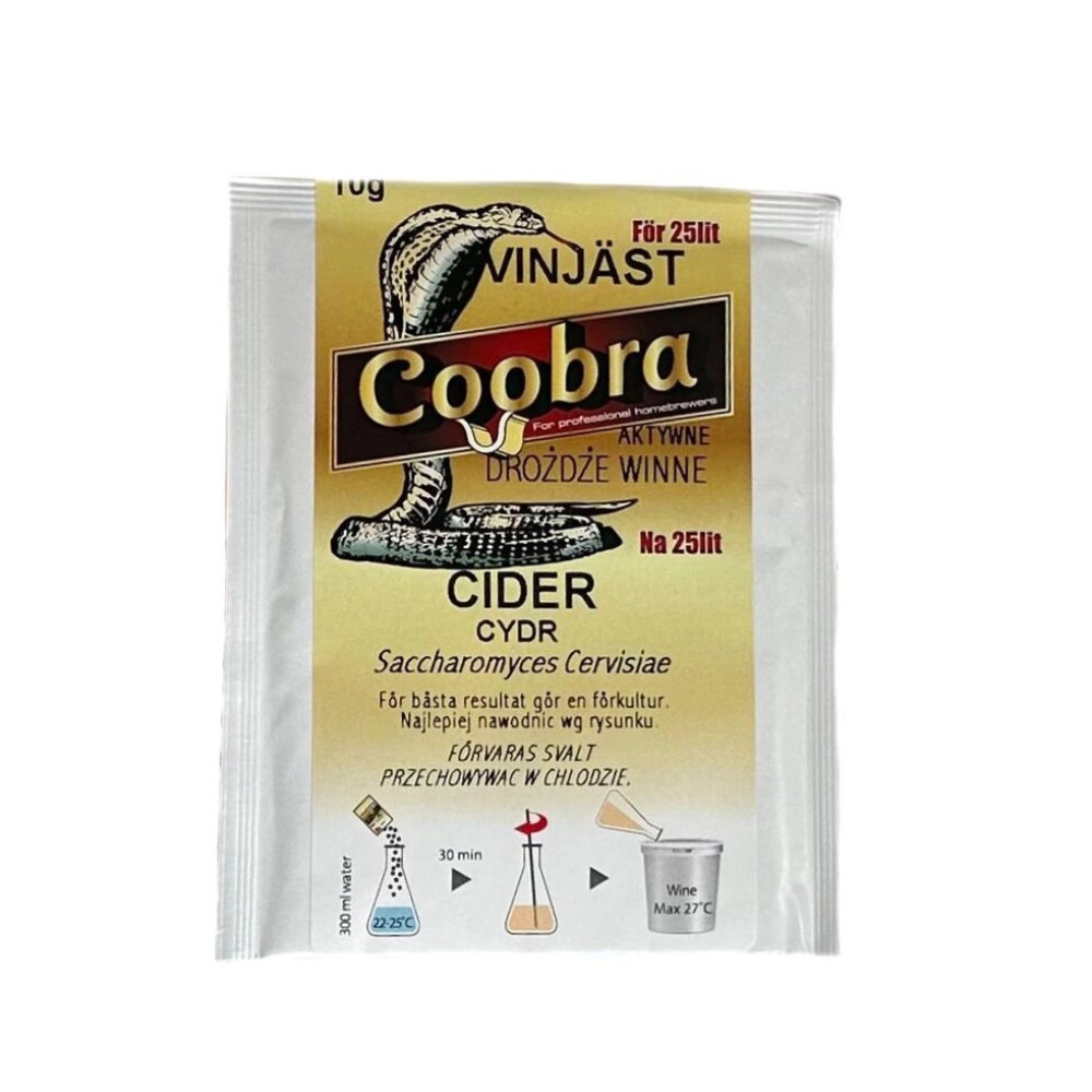 Дріжджі COOBRA Cider