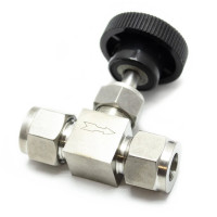 Кран игольчатый стальной 8мм