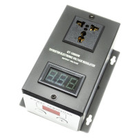 Регулятор напряжения 10кВт (пиковая) с кнопками и дисплеем | Рабочая нагрузка 5-6 кВт!