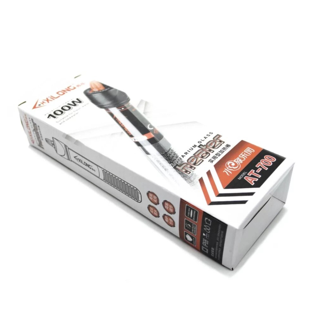 Нагрівач металевий з терморегулятором Xilong XL-999 100W для акваріума 100 л