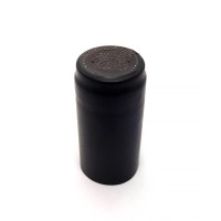 Термоколпачок с полоской, черный