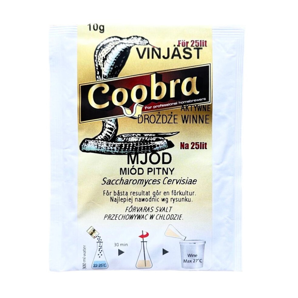 Дріжджі COOBRA Mjоd