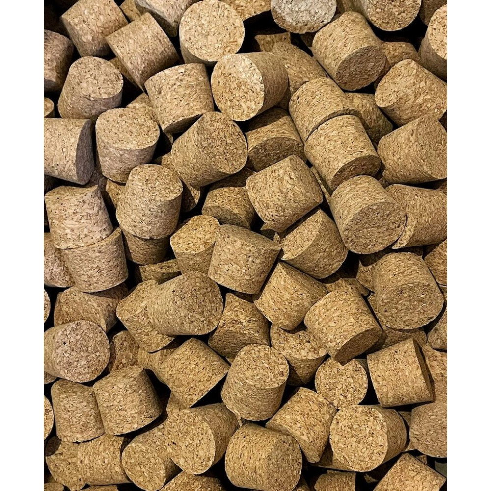 Корокова пробка для бутля, агломерована 43х50х40