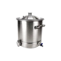 Перегінний куб 17л з купольною кришкою 2 дюйми