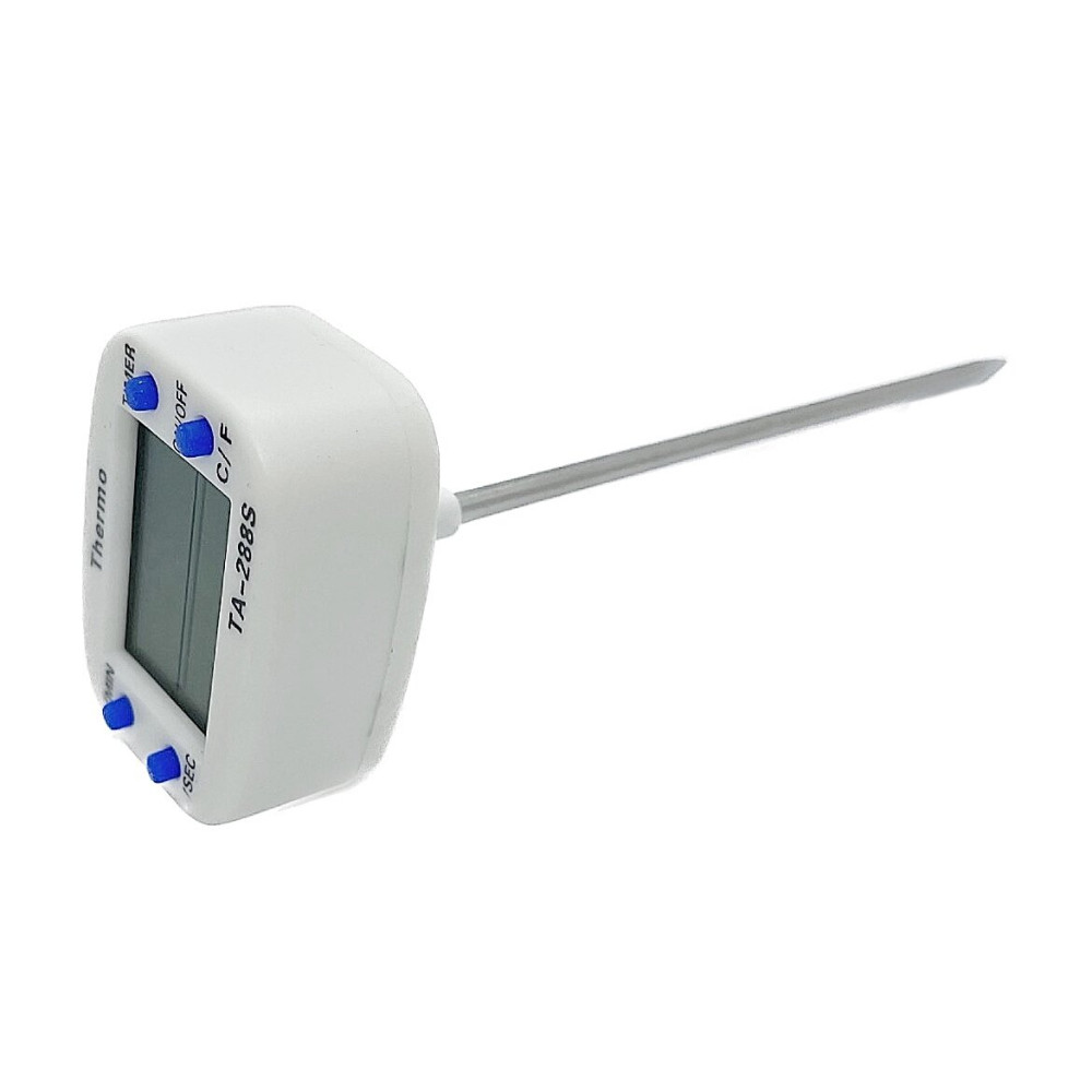 Термометр поворотний 14 см, цифровий зі звуковим сигналом ТА-288s (пакет)