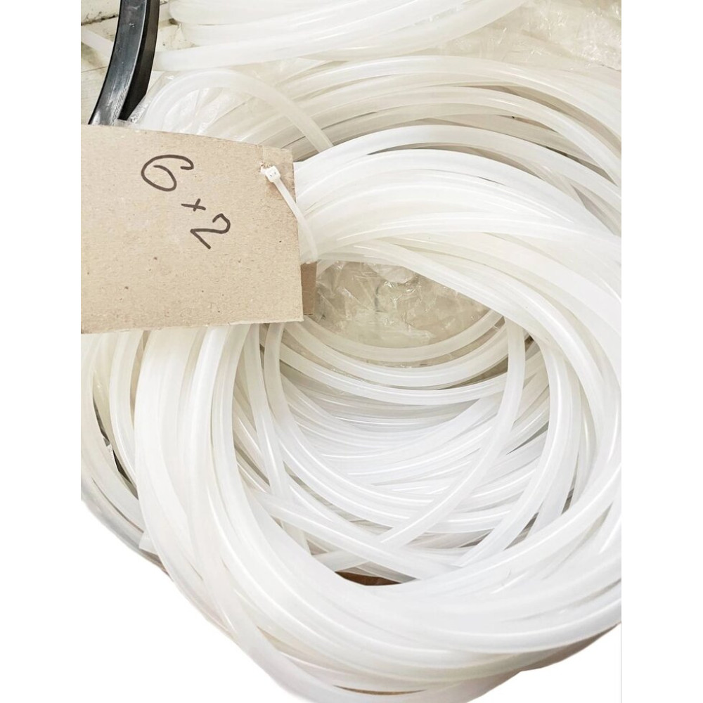 Шланг харчовий силіконовий 4х1.5 мм