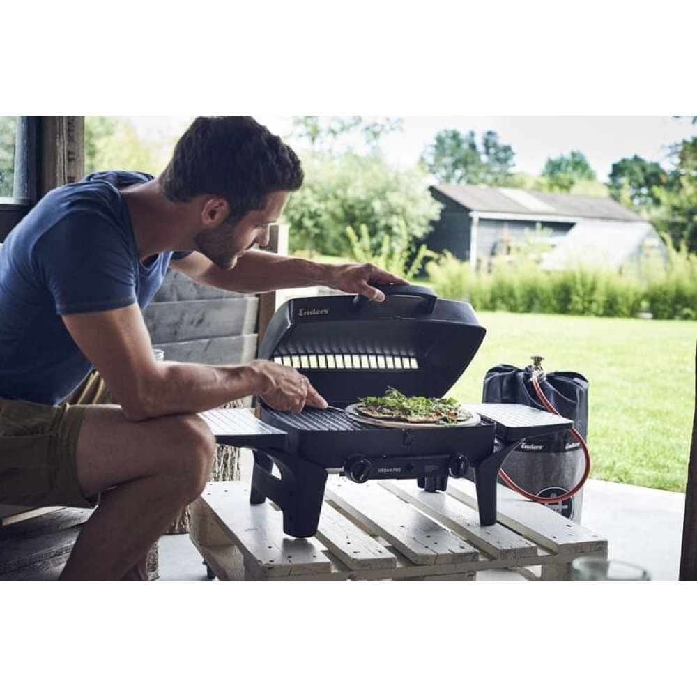 Портативний газовий гриль-плита-духовка 3 в 1