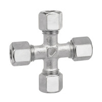 Штуцер KL 12 x 12 x 12 x 12 оцинк