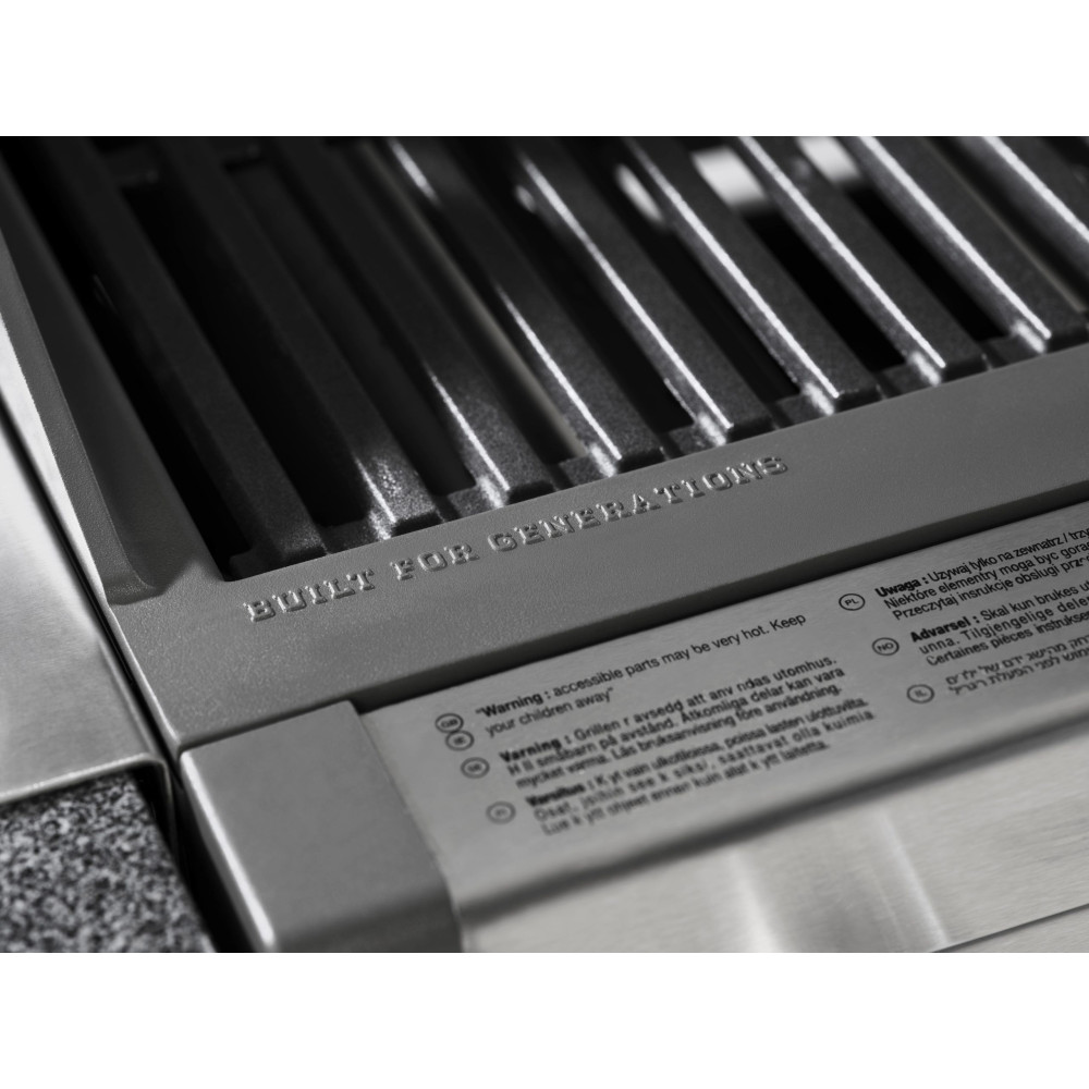 Вбудовуваний газовий гриль GrandHall Pro Elite G4