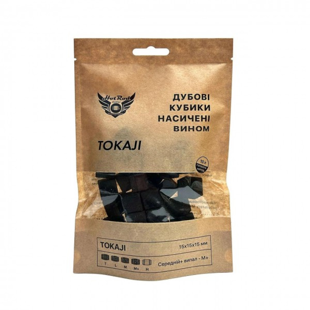 Кубики дубові Hot Rod M+ насичені вином Токай на 10 л