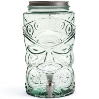 Диспенсер для напитков с крышкой и краном TIKI, 6 л