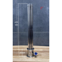 Царга 2 дюйма Багатотрубна мультиплівкова  (подовжена)