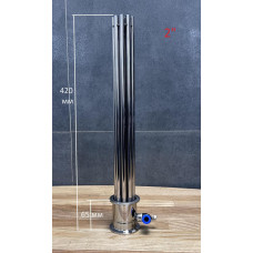 Царга 2 дюйма Багатотрубна мультиплівкова  (подовжена)