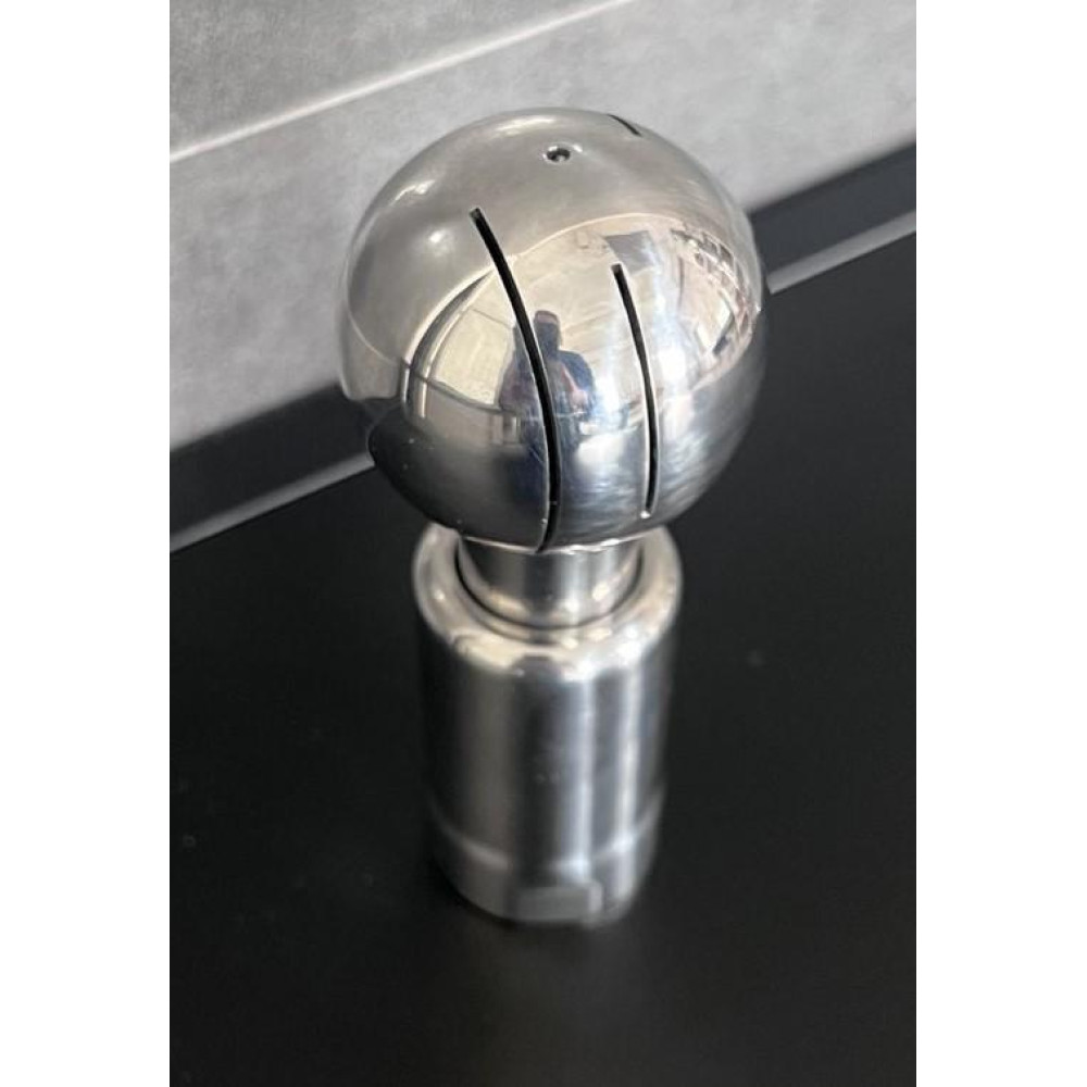Моющая головка ротационная 1/2" из нержавеющей стали AISI 304