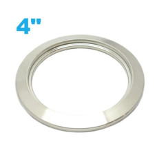 Фланець кламповий приварний (короткий) 4 дюйма 