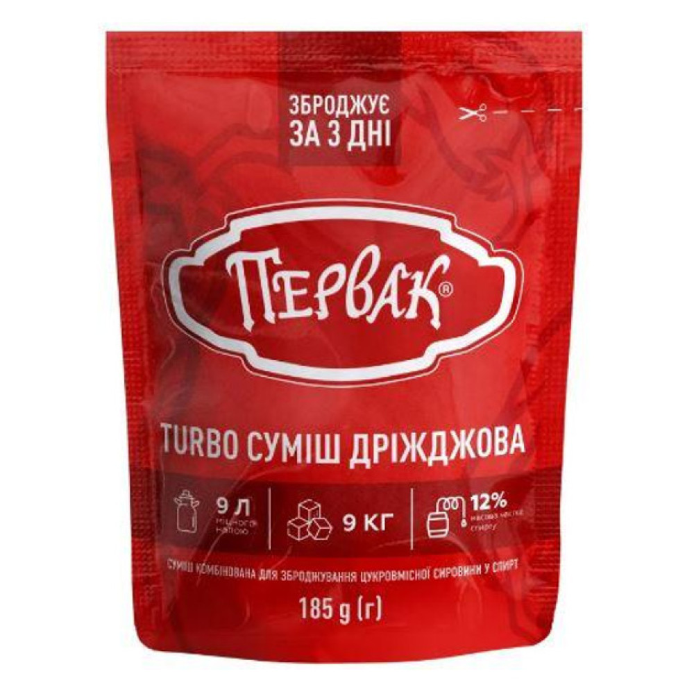 Спиртовые дрожжи Первак 185г