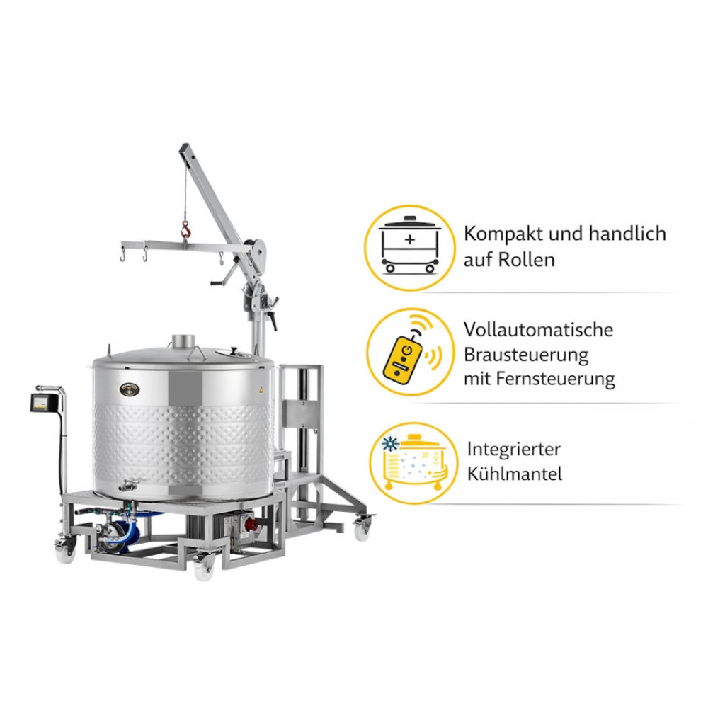 Автоматична пивоварня Speidel Braumeister 500 л