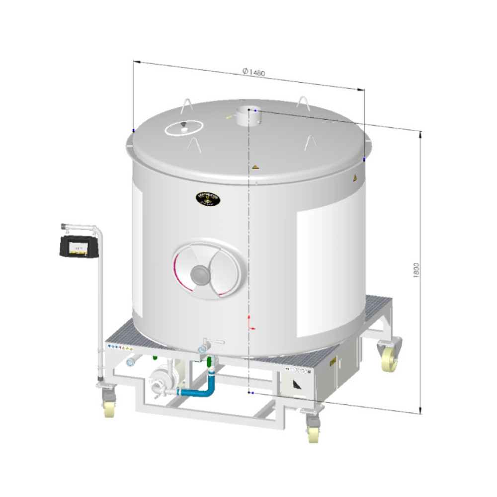 Speidels #Braumeister 1000-litre light