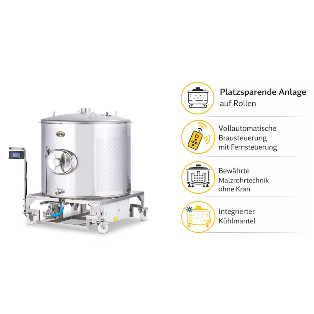 Speidels #Braumeister 1000-litre light