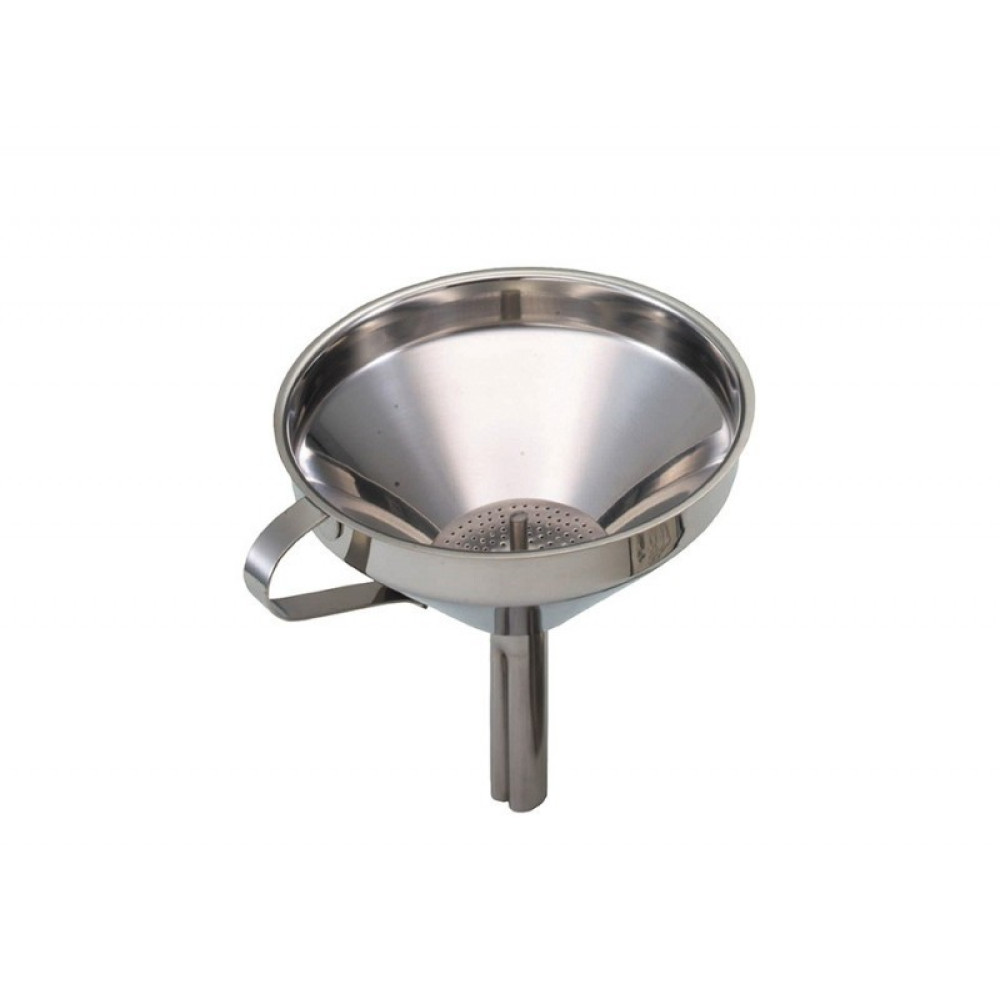 Воронка нержавіюча з фільтром, d-11см