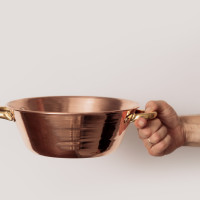 Мідний таз 4,6 л.