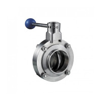 Клапан дисковий н/ж AISI 304 DN100 S-S