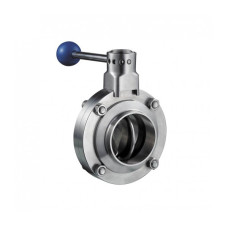 Клапан дисковий н/ж AISI 304 DN100 S-S