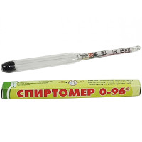 Спиртометр (ареометр) бытовой Китай 0-96%