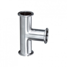Тройник нержавеющий под кламповое соединение 2" дюйма DN51 AISI304