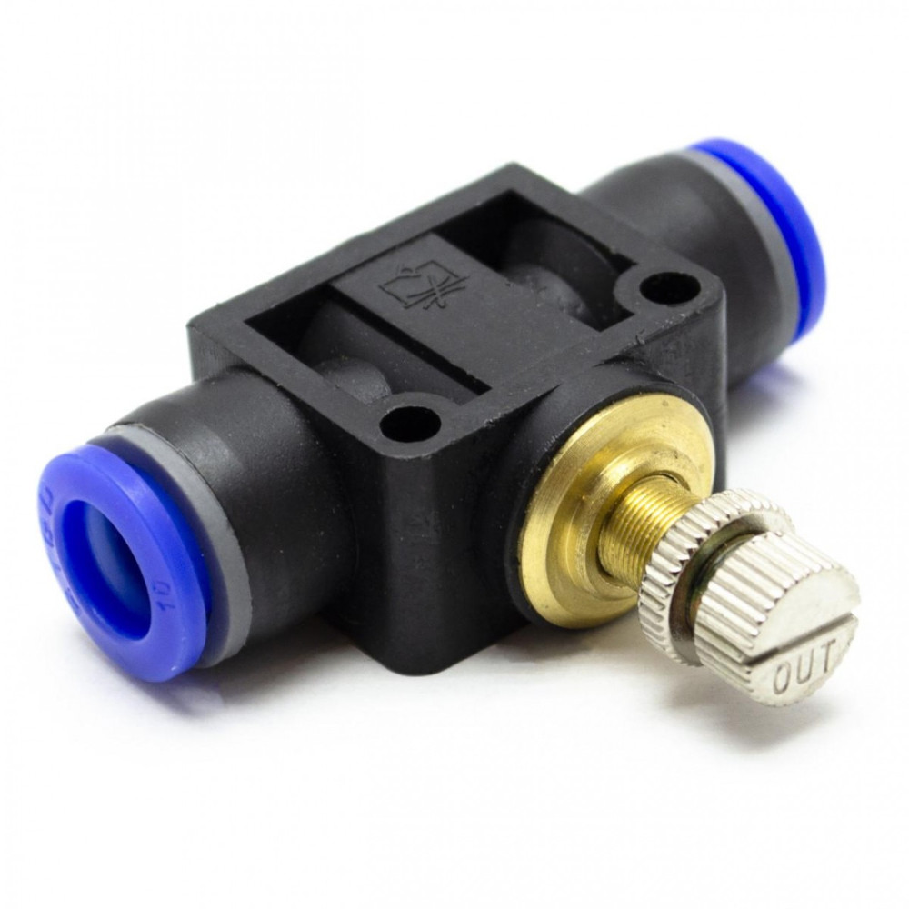 Кран голчастий пластиковий 12 мм