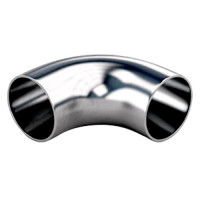 Отвод 90 н/ж 52х1.5 1.4301 S-S DIN11852