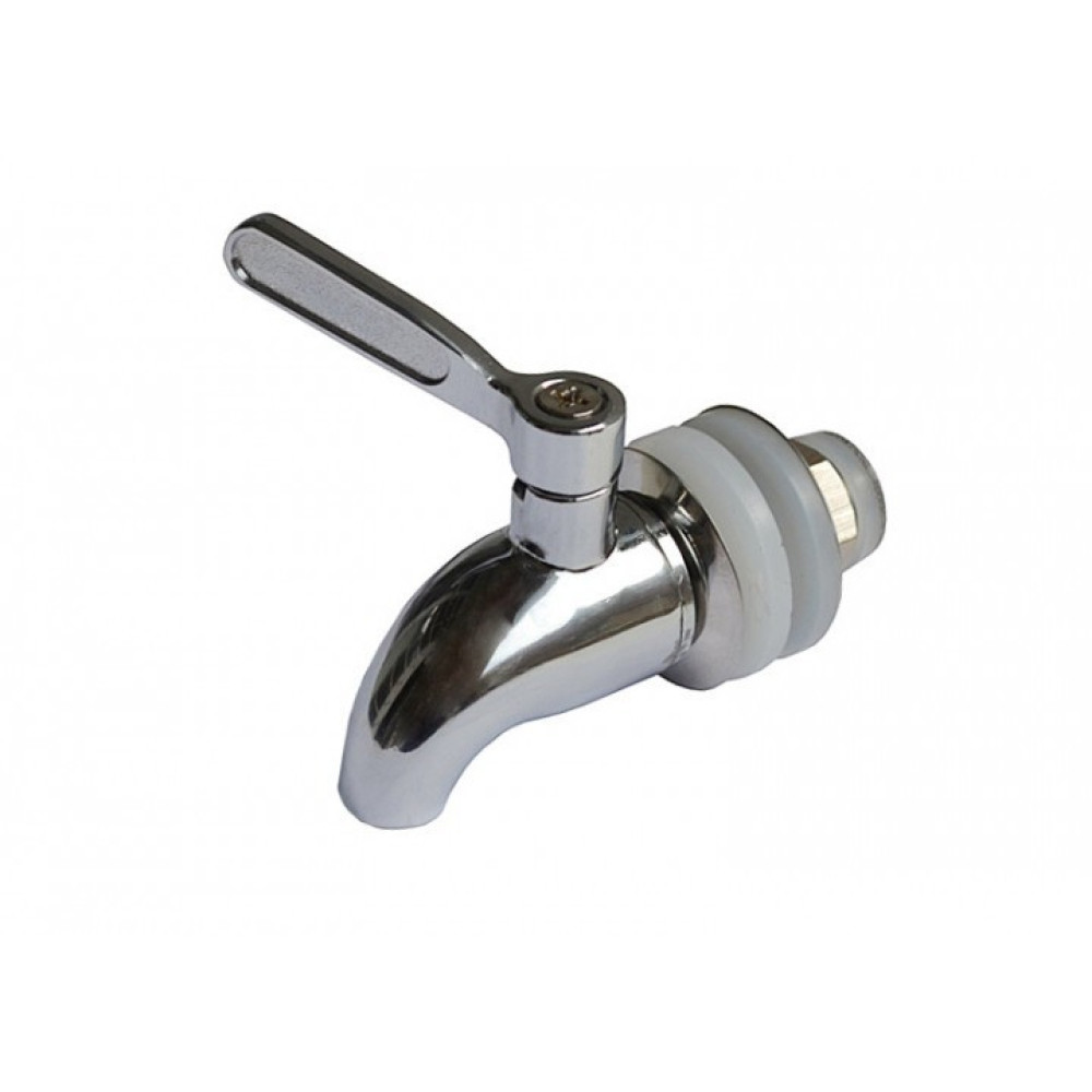 Кран нержавеющий 10мм встраиваемый