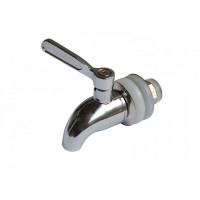 Кран нержавеющий 10мм встраиваемый