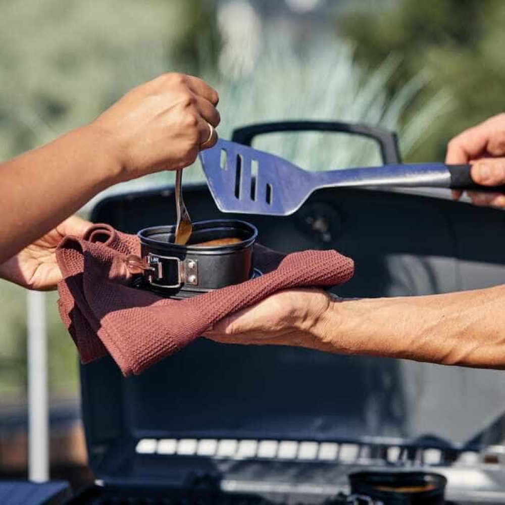 Преміум-лопатка з нержавіючої сталі для барбекю