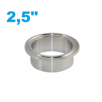Фланець кламповий приварний sms63 2,5 дюйма