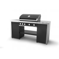 Гриль-станция GrandHall Maxim GT4 Island Set (GrandHall Maxim GT4 + тумба + боковая конфорка)