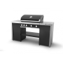 Гриль-станция GrandHall Maxim GT4 Island Set (GrandHall Maxim GT4 + тумба + боковая конфорка)