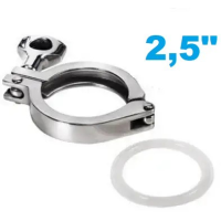 Хомут от клампового соединения 2,5 дюйма