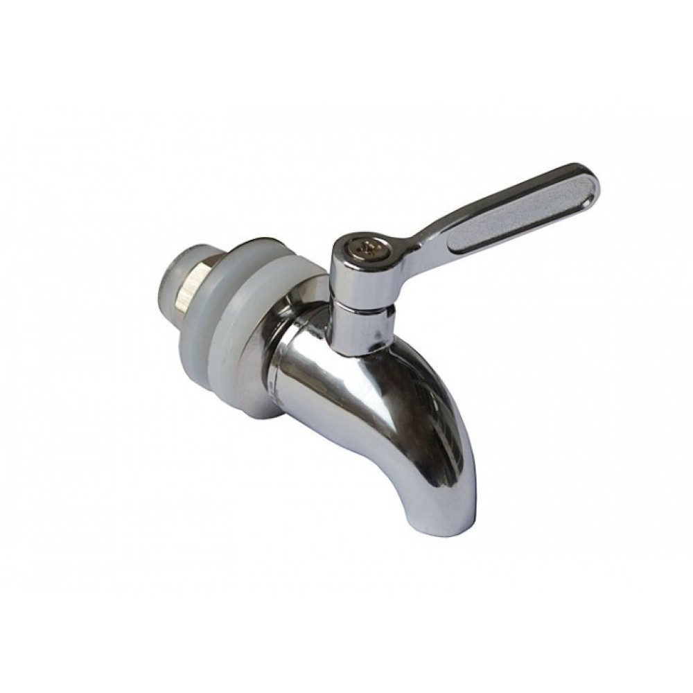 Кран нержавеющий 10мм встраиваемый