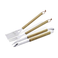 Набор для гриля с деревянными ручками