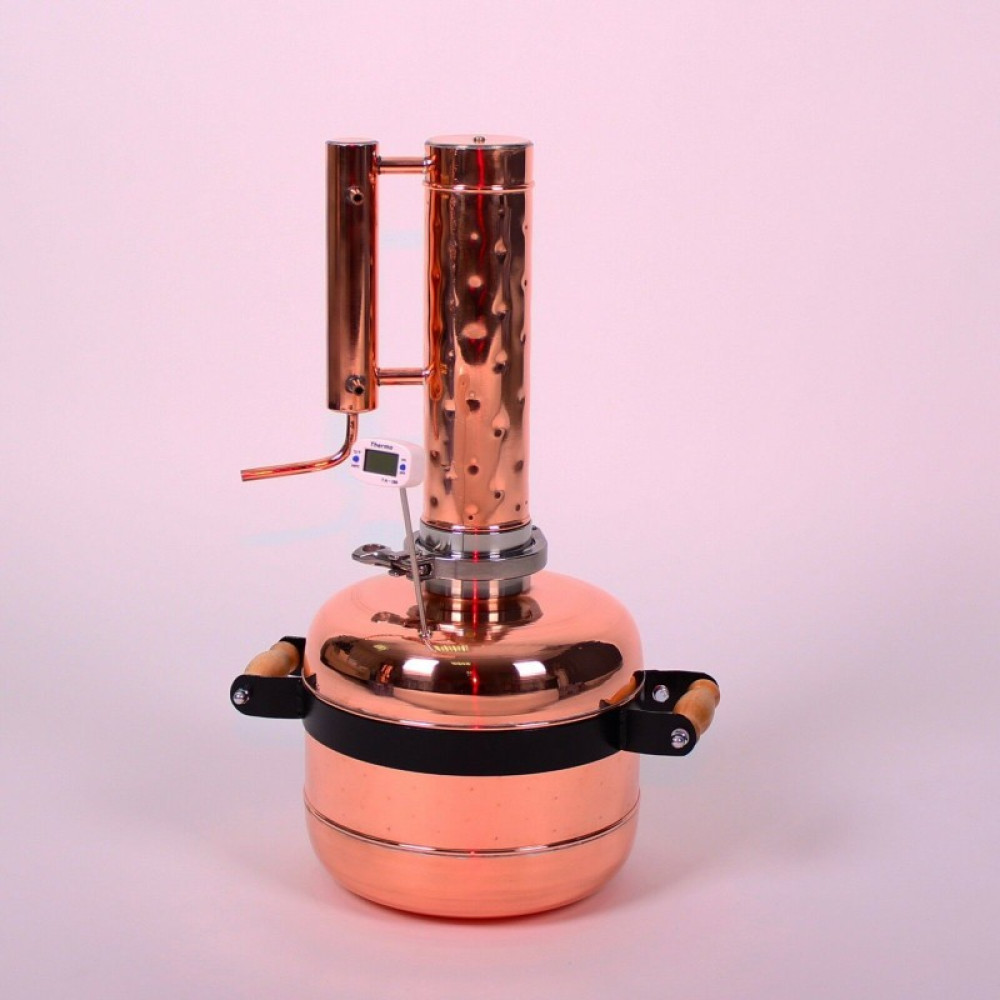 Мідний самогонний апарат  8л