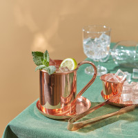 Медная чашка 0,5л. – обычная ручка