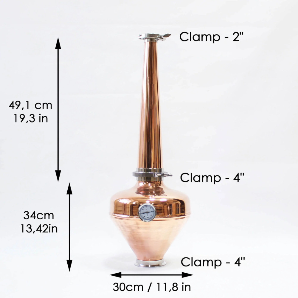 Набір для самогонного апарату (шолом та конус)
