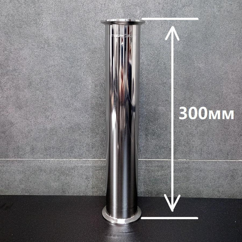 Царга нержавійка 30см 2 дюйма