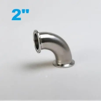 Отвод 90 градусов без ниппеля 2 дюйма