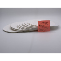 Фільтри лабораторні обеззолені червона стрічка d=110 мм (50 шт)